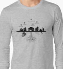 Camiseta de manga larga Westworld