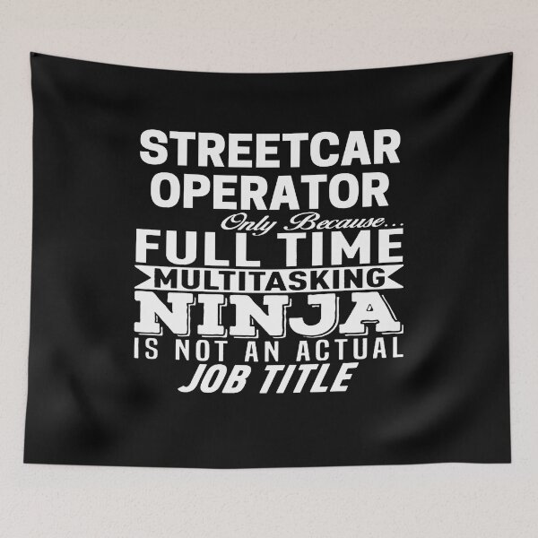 Item preview, Streetcar operator designed and sold by clickmostro.