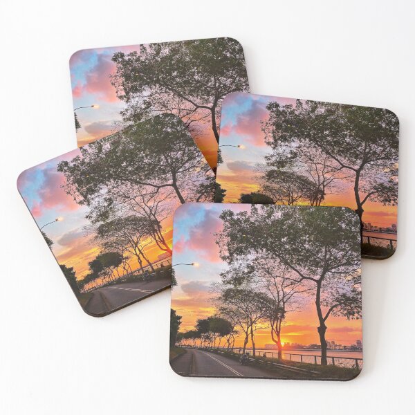 Item preview, Sunset Series: Colourful sky over the northern coast of Singapore designed and sold by guoshengz.
