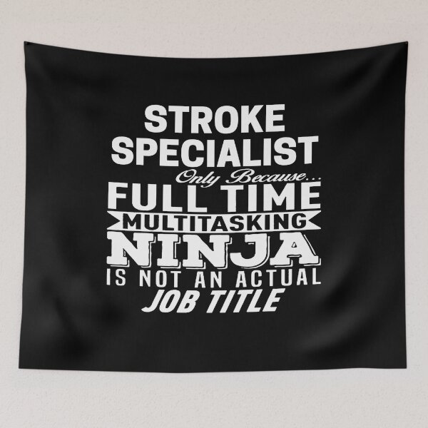 Item preview, Stroke Specialist designed and sold by clickmostro.