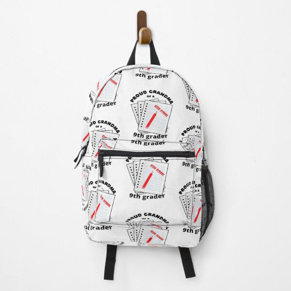 Item preview, proud grandma of a 9th grader, paper and marker graphic designed and sold by Jessi-Sketches.