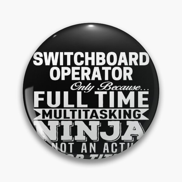 Item preview, Switchboard operator designed and sold by clickmostro.
