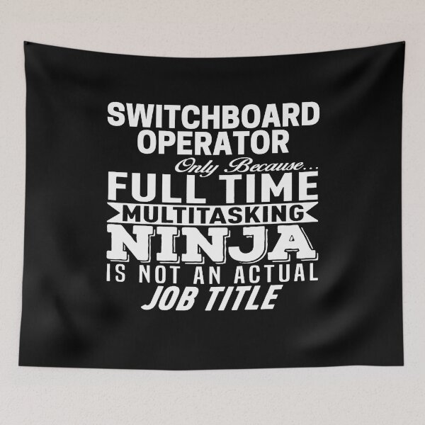Item preview, Switchboard operator designed and sold by clickmostro.