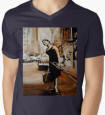 BILLIE HOLIDAY Men's V-Neck T-Shirt