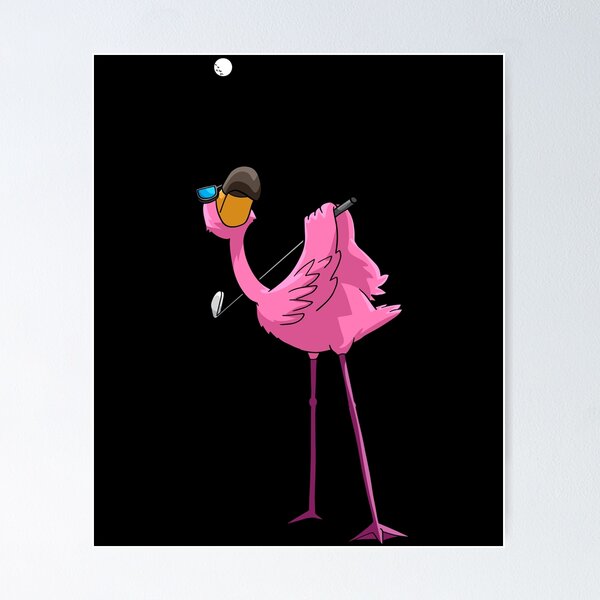 Item preview, Flamingo Golf Golfing designed and sold by Mealla.
