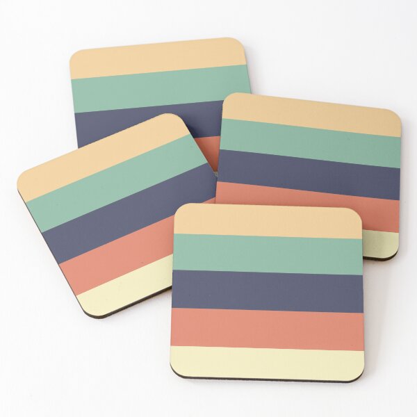 Item preview, Blue, Pink and Orange Stripes designed and sold by fairylily.