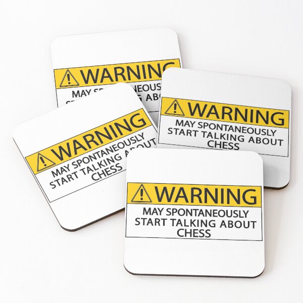 Item preview, warning may spontaneously start talking about chess designed and sold by abdelhay31.