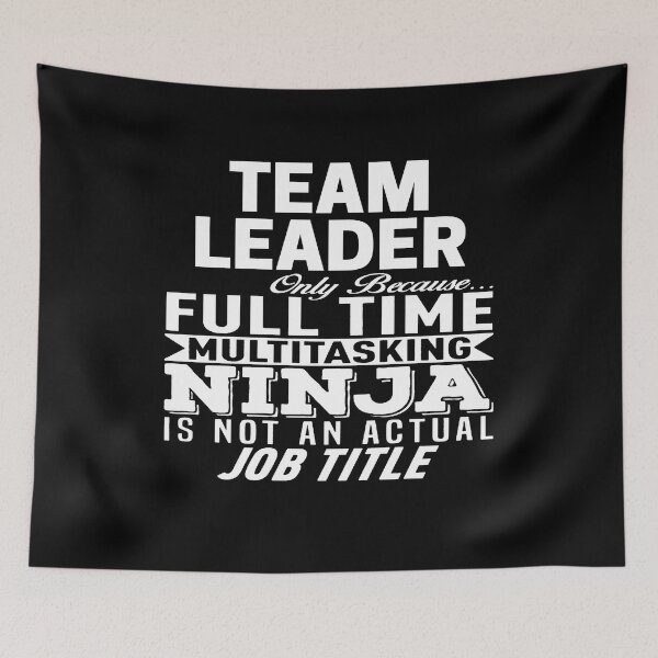 Item preview, Team Leader designed and sold by clickmostro.
