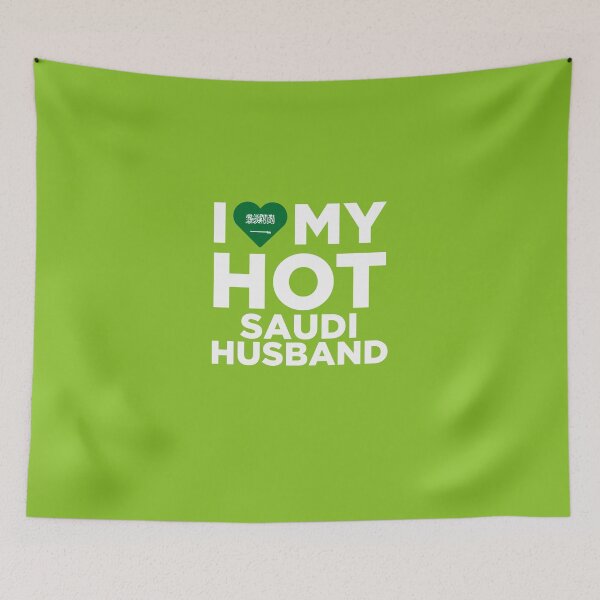 Item preview, I Love My Hot Saudi Husband designed and sold by AlwaysAwesome.