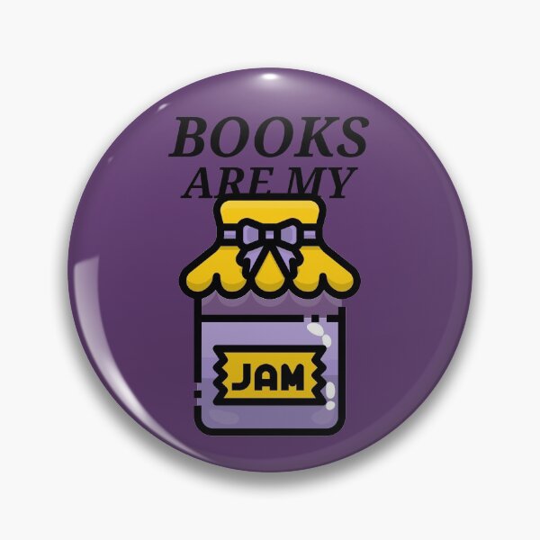Item preview, Books Are My Jam designed and sold by LKDesigns24.