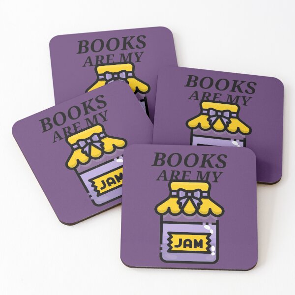 Item preview, Books Are My Jam designed and sold by LKDesigns24.