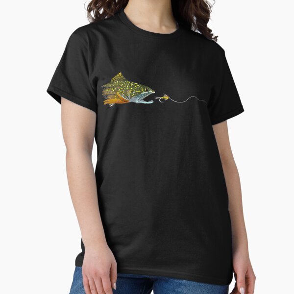 Item preview, Fly Fishing Brook Trout Dry Fly Tying Fisherman designed and sold by JamesRushforth.