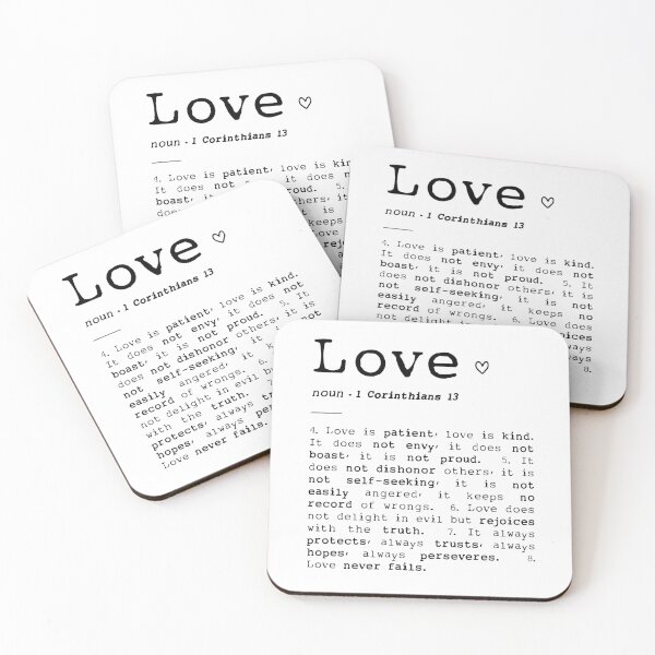 Item preview, Love Definition (1 Corinthians 13) designed and sold by projectmadenew.