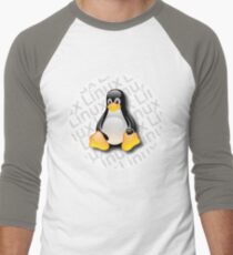 Linux Men's Baseball ¾ T-Shirt