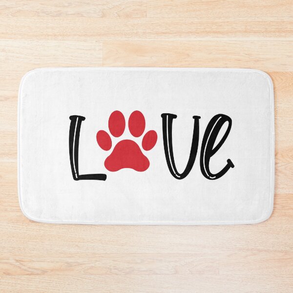 Item preview, Love with red dog pate designed and sold by Fashion-vintage.