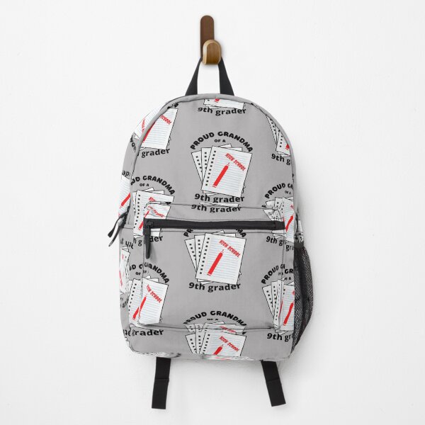 Item preview, proud grandma of a 9th grader, paper and marker graphic designed and sold by Jessi-Sketches.