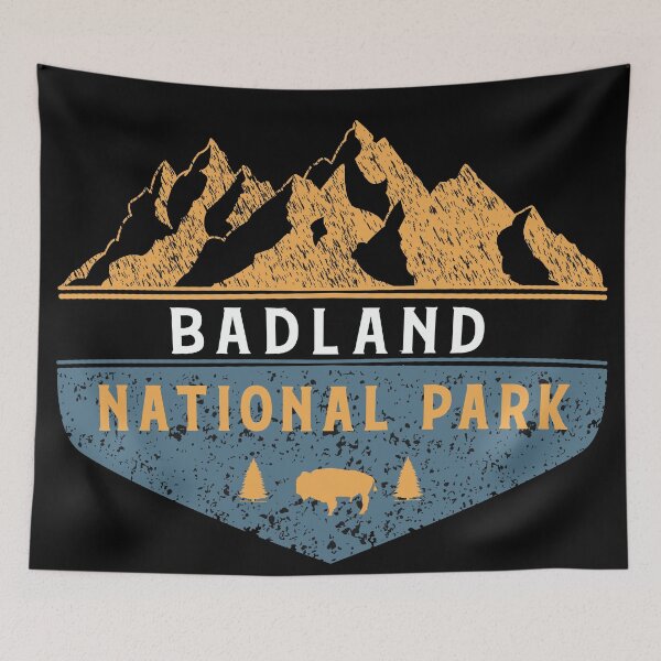 Item preview, Badlands national park designed and sold by Us-nature.
