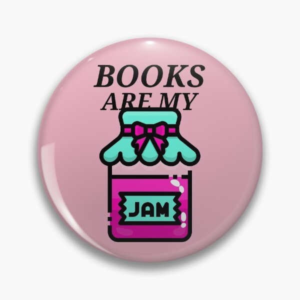 Item preview, Books Are My Jam designed and sold by LKDesigns24.