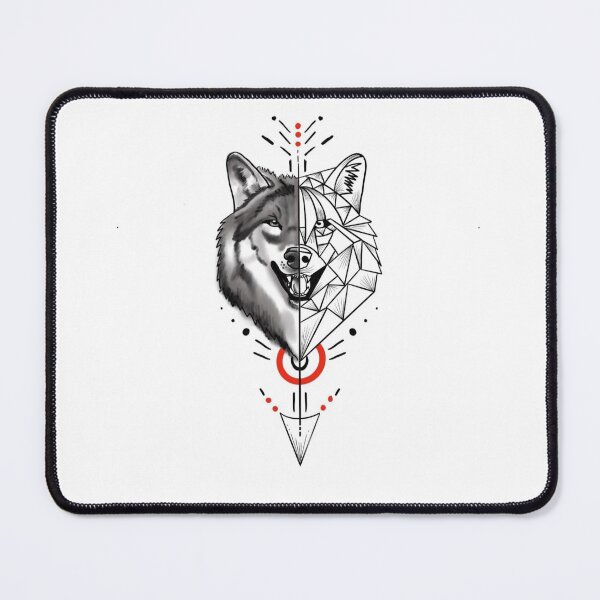 Item preview, wolf vector art designed and sold by wolvoo.