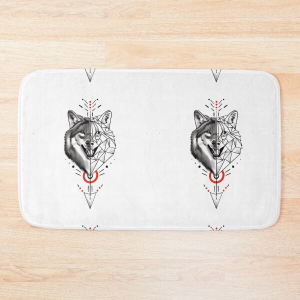 Item preview, wolf vector art designed and sold by wolvoo.