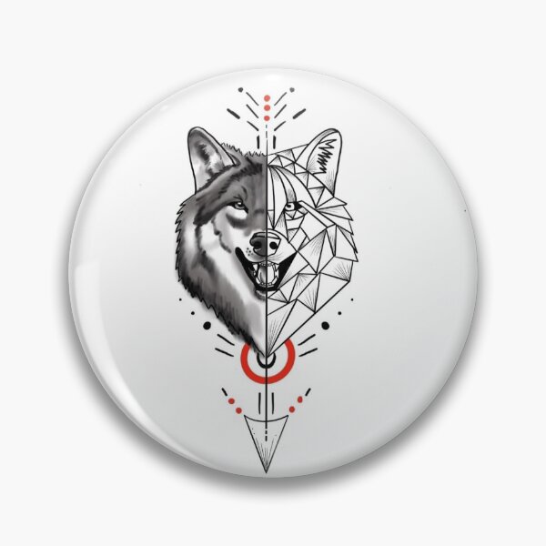 Item preview, wolf vector art designed and sold by wolvoo.