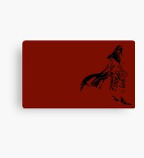 Vincent Valentine Minimalist Red Canvas Print