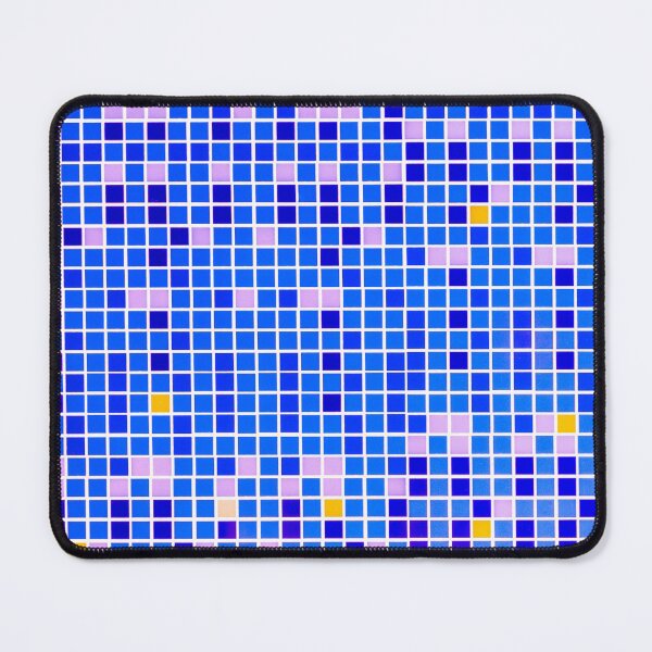 Item preview, Retro Bathroom Mosaic designed and sold by essentialimage.