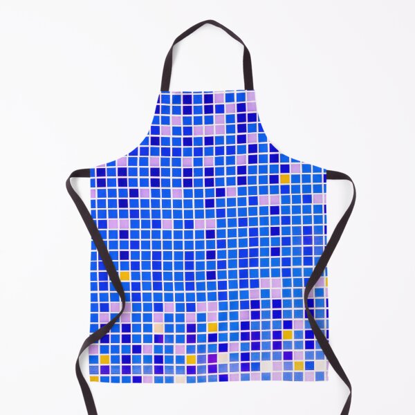 Item preview, Retro Bathroom Mosaic designed and sold by essentialimage.
