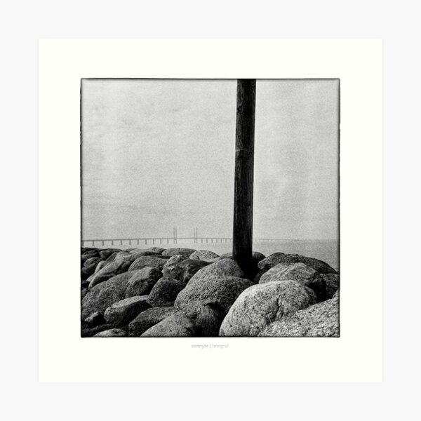 the Öresund bridge Art Print