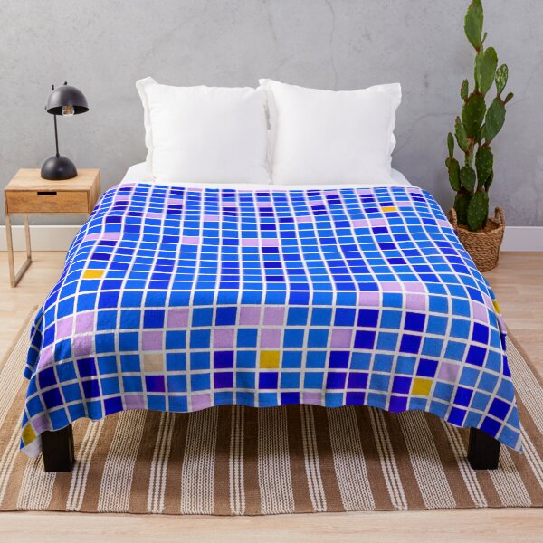 Item preview, Retro Bathroom Mosaic designed and sold by essentialimage.