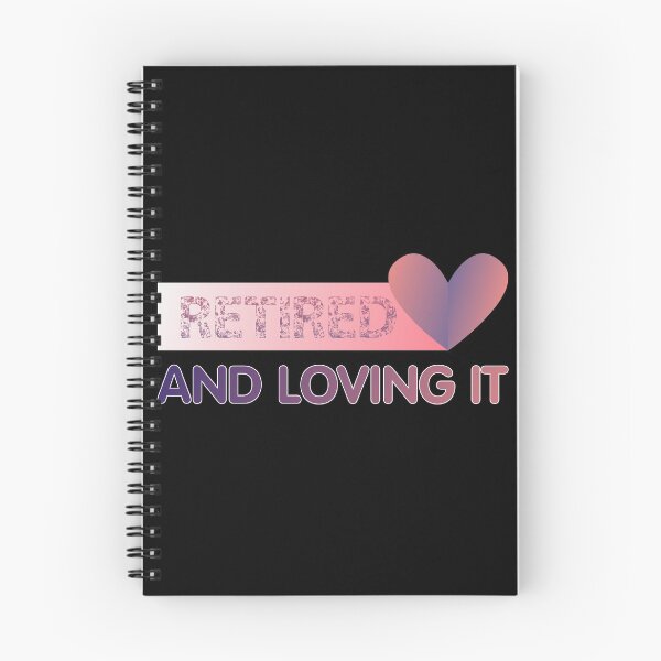 Item preview, Retired And Loving It | Gradient Color designed and sold by Mintminz.