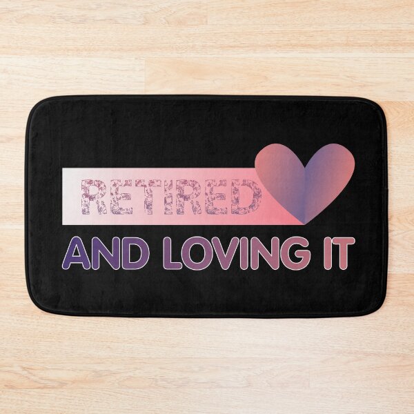 Item preview, Retired And Loving It | Gradient Color designed and sold by Mintminz.
