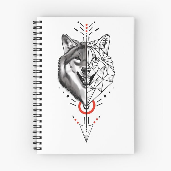 Item preview, wolf vector art designed and sold by wolvoo.