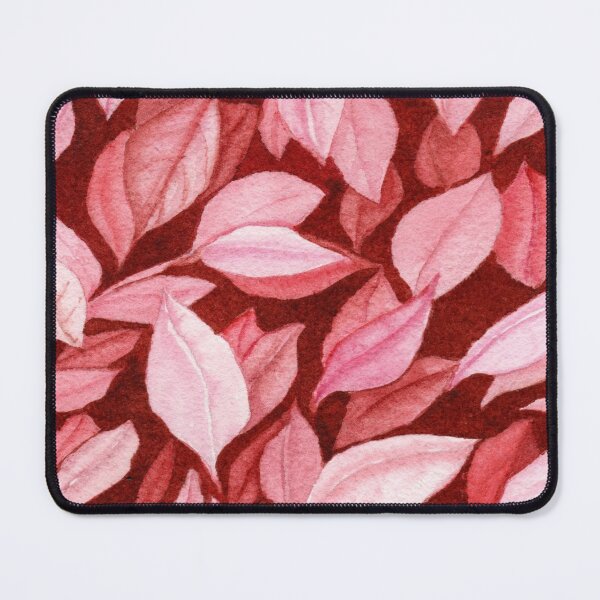 Item preview, Pink Watercolour Leaves designed and sold by AnnetteGWhite.