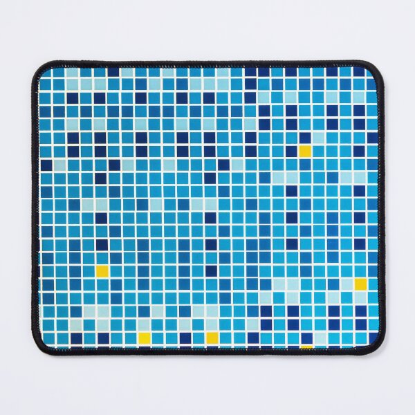 Item preview, Retro Bathroom Mosaic designed and sold by essentialimage.
