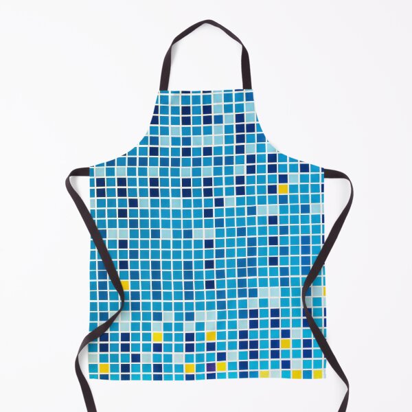 Item preview, Retro Bathroom Mosaic designed and sold by essentialimage.
