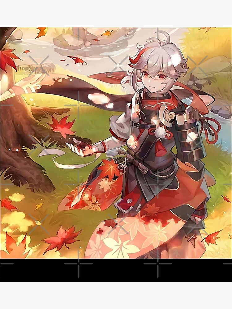 Lámina fotográfica «Lumine Kazuha Genshin Impact Kaedehara Color