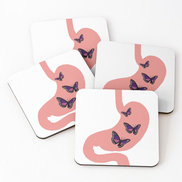 Aperçu de l'œuvre Des papillons dans mon estomac créée et vendue par sophaesthetic.