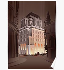 Manchester 100 king Street Poster