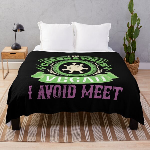 Item preview, I am A Coronavirus Vegan I Avoid Meet designed and sold by JumboExclusive.