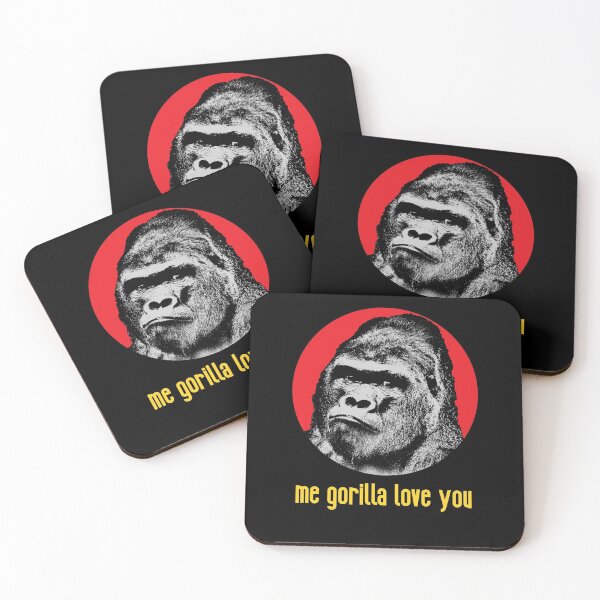 Item preview, Me Gorilla Love You designed and sold by RevolutionInPaint.