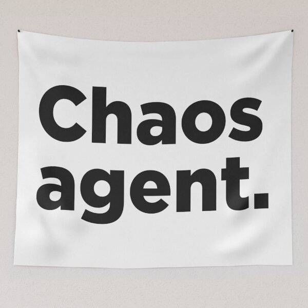 Item preview, Chaos Agent. designed and sold by Memefy.