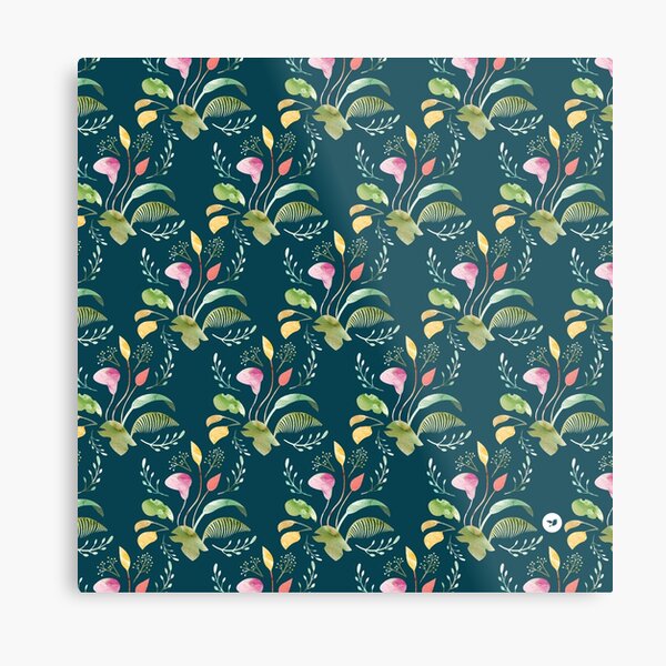 Tropical (Dark) Metal Print
