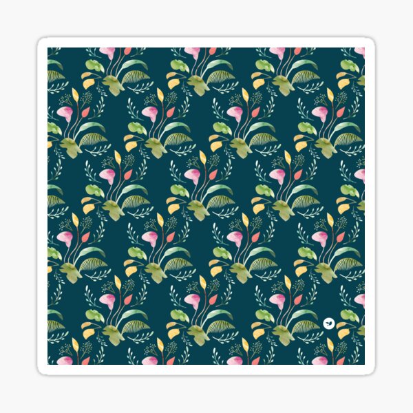 Tropical (Dark) Sticker