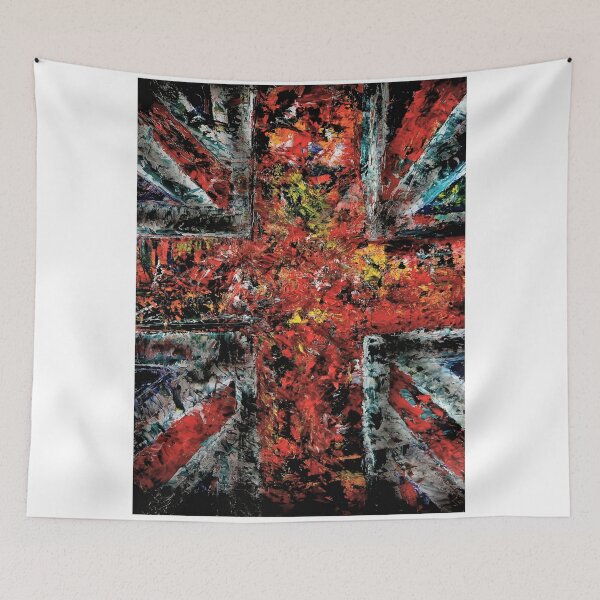 Item preview, union jack abstract designed and sold by iconic-arts.