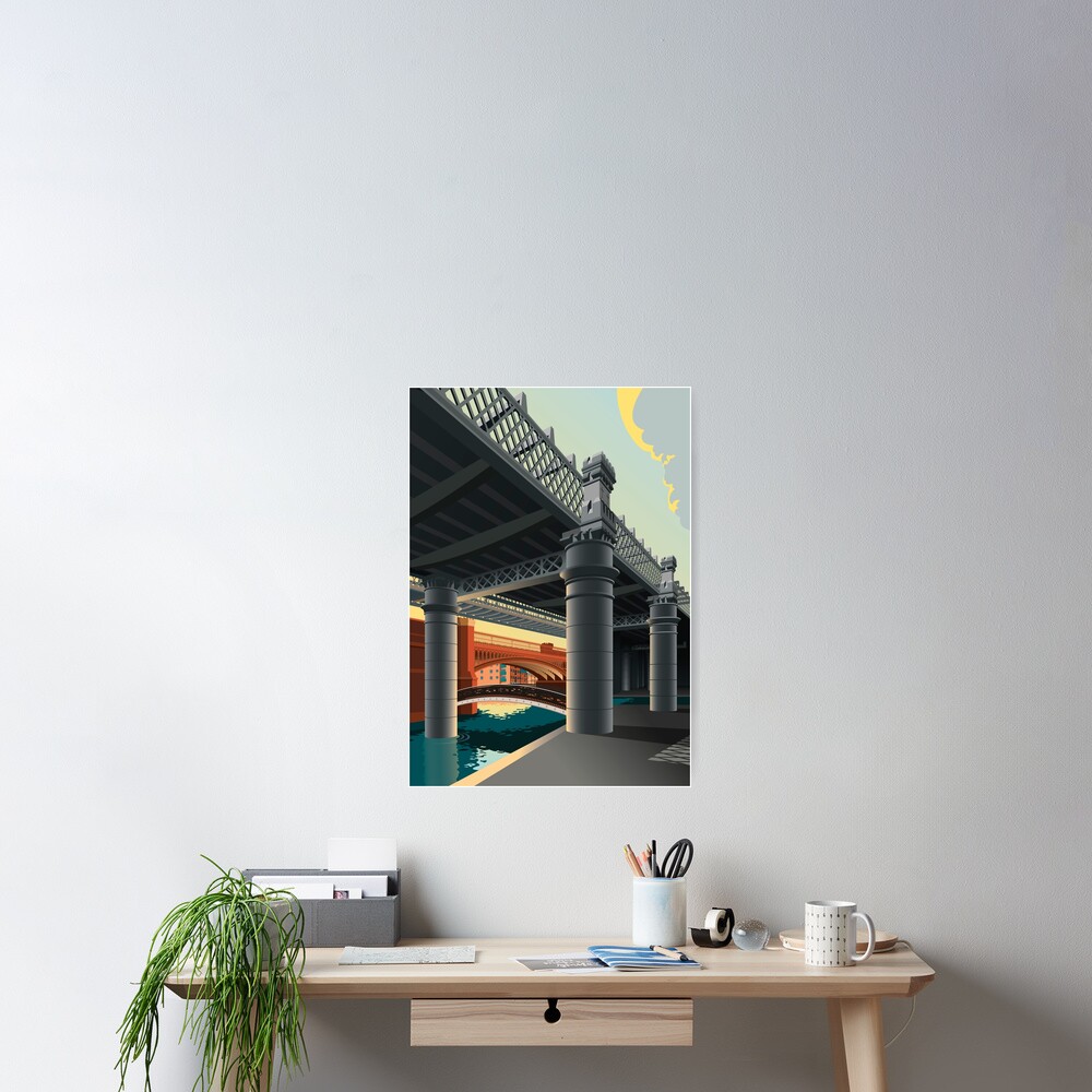 Castlefield, Manchester Poster