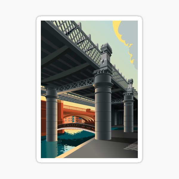 Castlefield, Manchester Sticker
