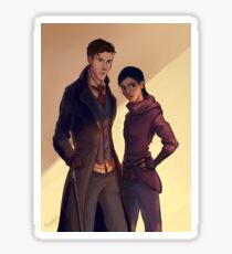 Kaz and Inej Sticker