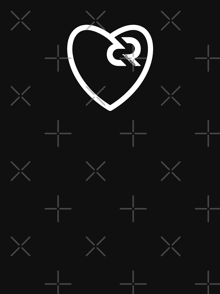Thumbnail 7 of 7, Classic T-Shirt, Decred heart © v1 (Design timestamped by https://timestamp.decred.org/) designed and sold by OfficialCryptos.