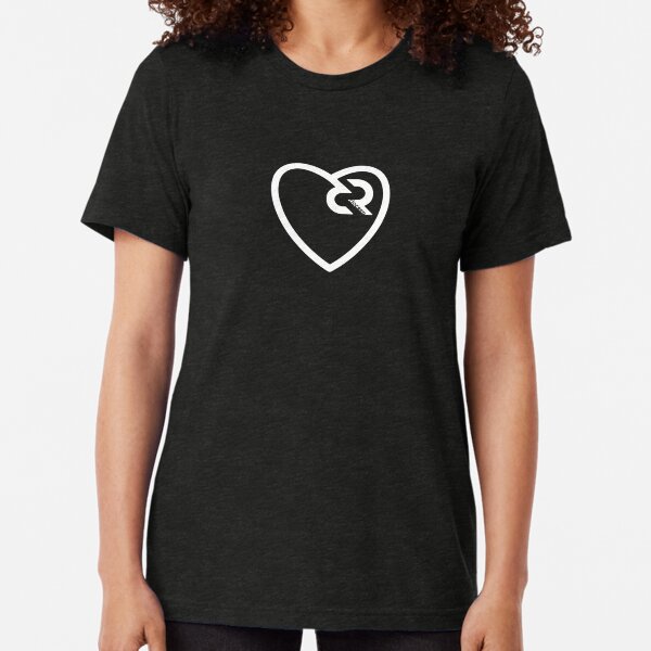 Decred heart © v1 (Design timestamped by https://timestamp.decred.org/) Tri-blend T-Shirt
